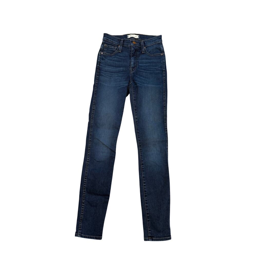Madewell 10" High-Rise Skinny Jeans in Indigo Wash size 23